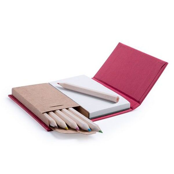 Libreta con colores